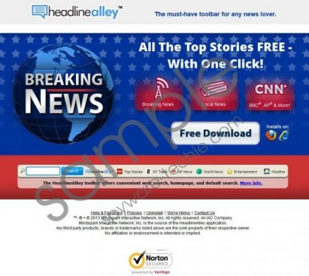 HeadlineAlley Toolbar Removal Guide