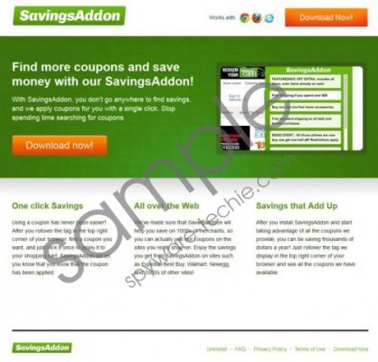 Savings Addon Removal Guide