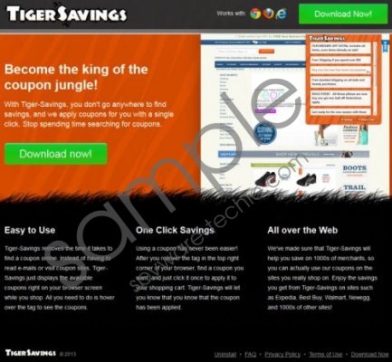 Tiger Savings Removal Guide