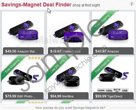 Savings-Magnet Deal Finder Removal Guide