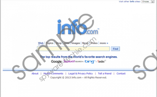 Info.com Removal Guide