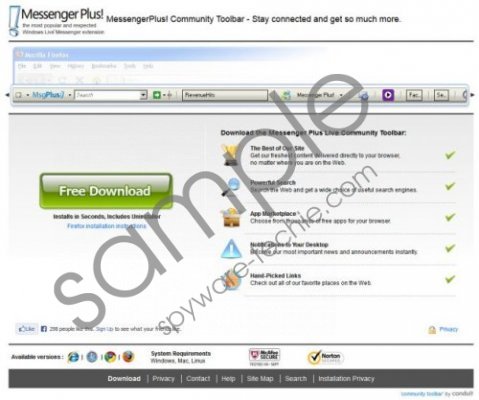 Messenger Plus Toolbar Removal Guide