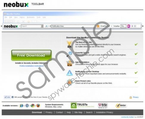 NeoBux Toolbar Removal Guide