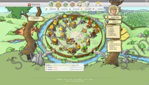 Travian Browser Game pop-up Removal Guide