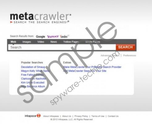 Metacrawler Toolbar Removal Guide
