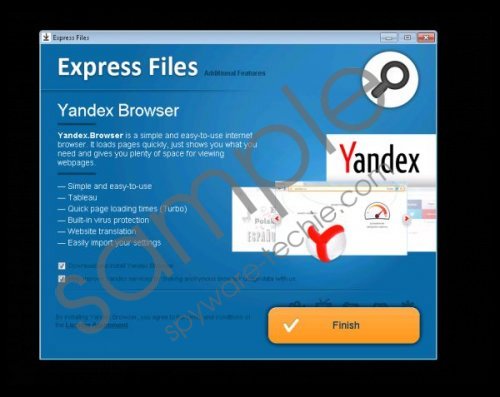 ExpressFiles Removal Guide
