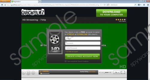 QuickFilmz.com Removal Guide