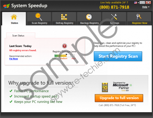 System Speedup Removal Guide