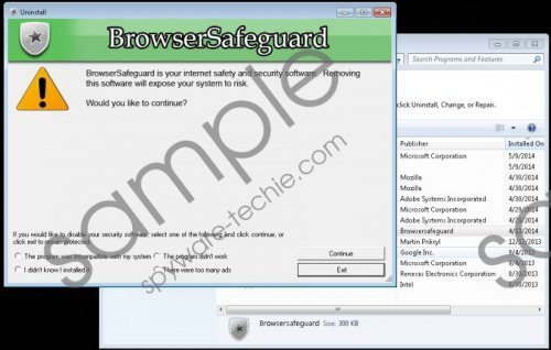 Browsersafeguard Removal Guide