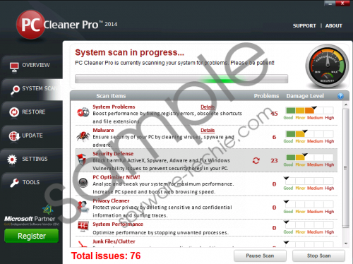 pc cleaner pro removal