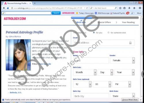 Astrology.com Toolbar Removal Guide