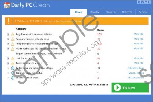 DailyPCClean Removal Guide