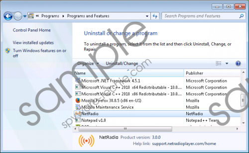 NetRadio Removal Guide