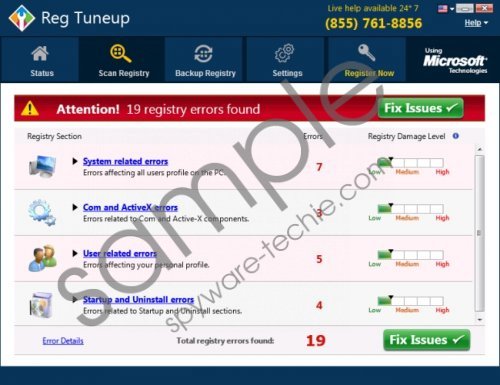 Reg TuneUp Removal Guide