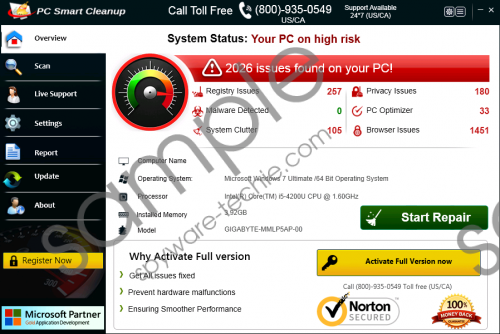 PC Smart Cleanup Removal Guide