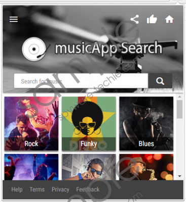 MusicApp Search Removal Guide