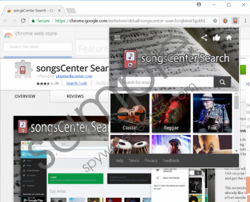 SongsCenter Search Removal Guide