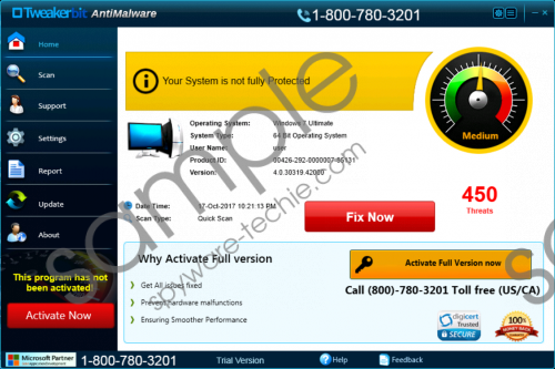 Tweakerbit Antimalware Removal Guide