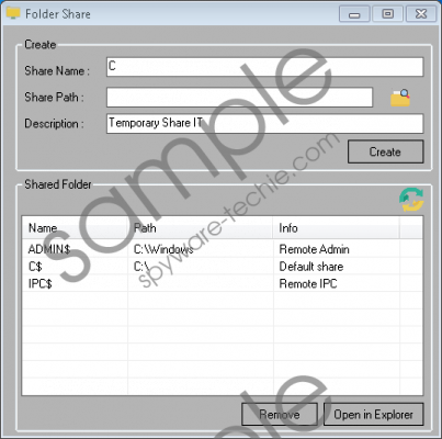 FolderShare Removal Guide