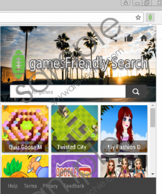 GamesFriendly Search Removal Guide