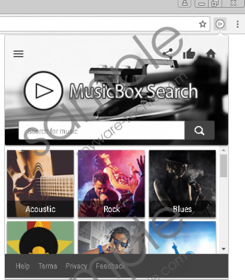 MusicBox Search Extension Removal Guide