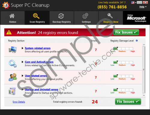 Super PC Cleanup Removal Guide