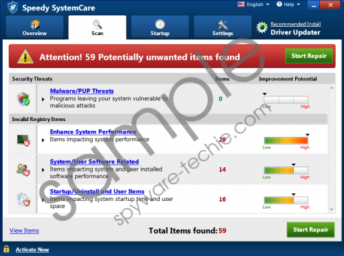 Speedy SystemCare Removal Guide