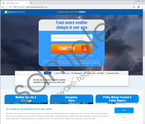 Severe Weather Check Removal Guide