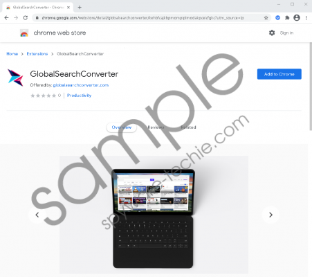 GlobalSearchConverter Removal Guide