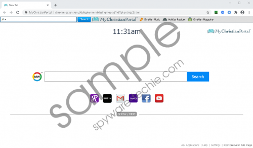 MyChristianPortal Removal Guide