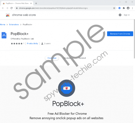 PopBlock+ Removal Guide