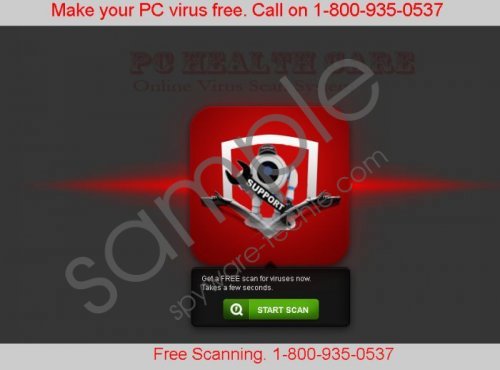 PC Health Care: Online Virus Scan System Removal Guide
