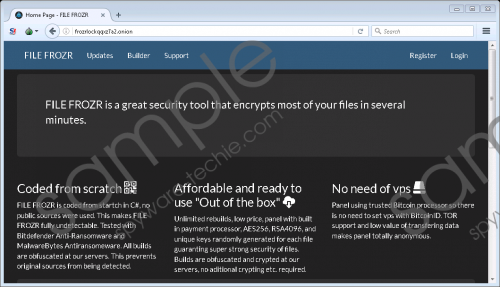 FileFrozr Ransomware