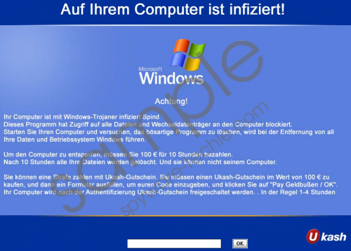 Auf ihrem computer ist infiziert Virus Removal Guide