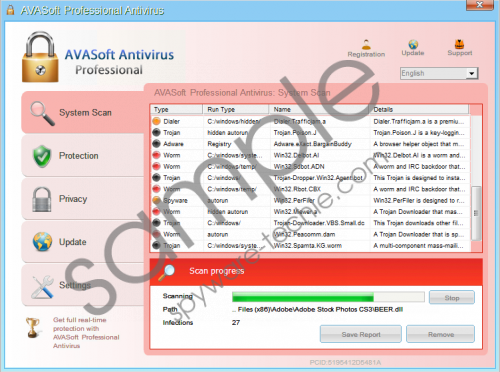 AVASoft Antivirus Professional Removal Guide