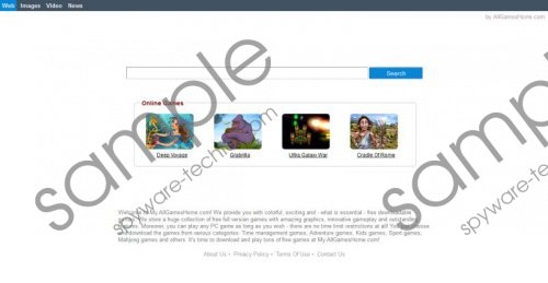 my.allgameshome.com Removal Guide