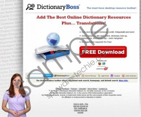 DictionaryBoss Toolbar Removal Guide