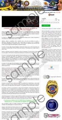 Ministerio del Interior de Uruguay virus Removal Guide