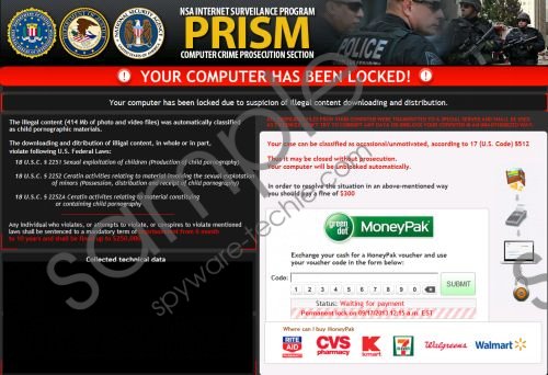 NSA Internet Surveillance Program Virus Removal Guide