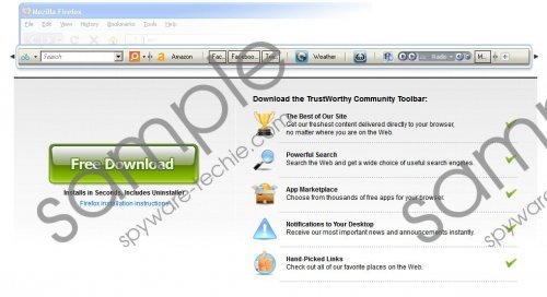 Trustworthy Toolbar Removal Guide