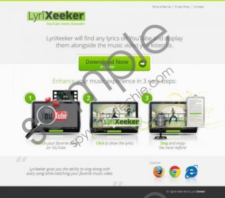 Lyrixeeker.co Removal Guide