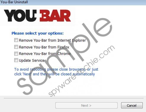 You-Bar Removal Guide