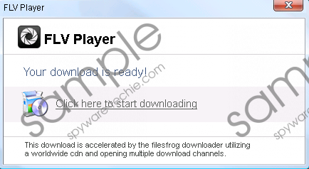 Your FLV Player is ready to Download Pop-Up Removal Guide