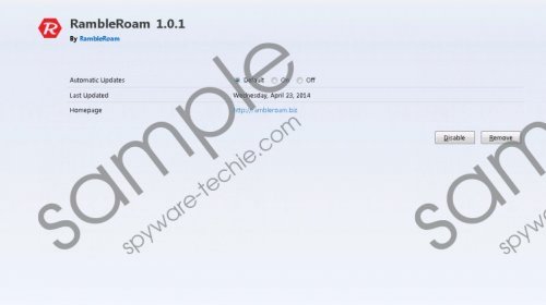 RambleRoam Removal Guide