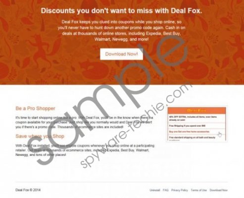 Dealfox Removal Guide