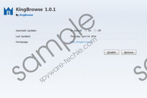 KingBrowse Removal Guide