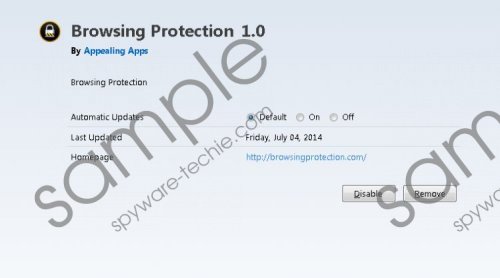Browsing Protection Removal Guide
