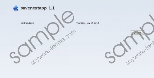SaveNext Removal Guide
