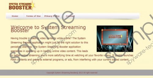 System Streaming Booster Removal Guide
