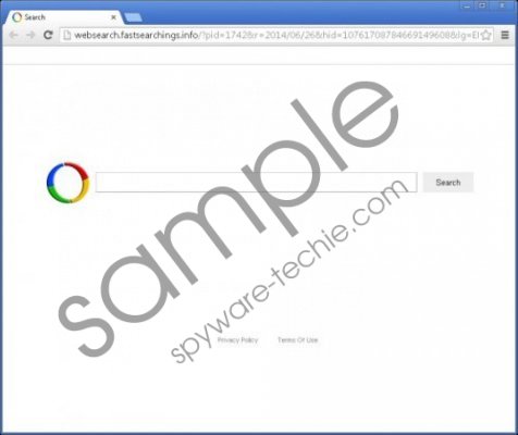 Websearch.fastsearchings.info Removal Guide